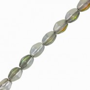 Czech Pinch beads Perlen 5x3mm Crystal volcano 00030/29942